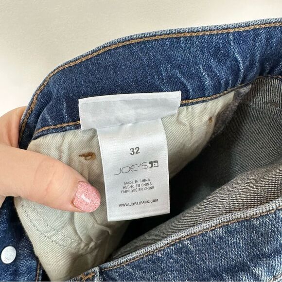 Joe's Jeans Blue Denim Frankie Bootcut Mid Rise Pants Flare Size 32 - Picture 8 of 9